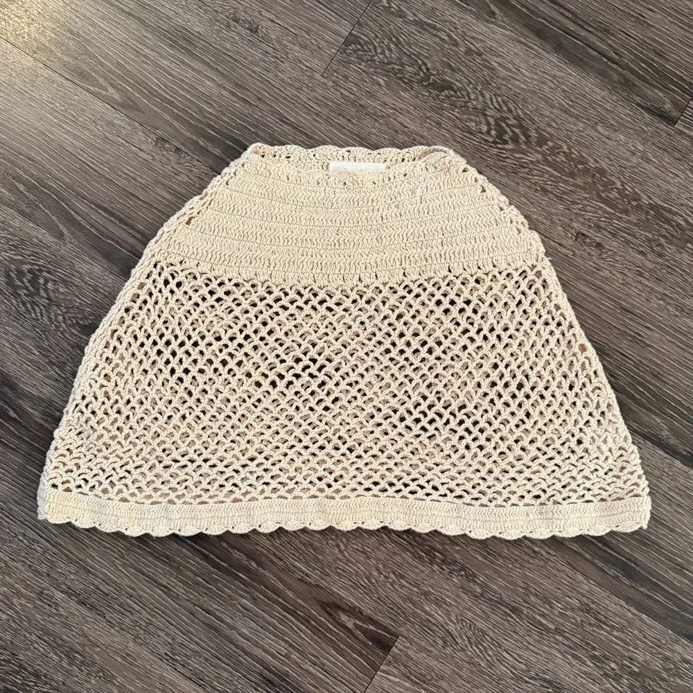 Anthropologie One Size Crochet Poncho